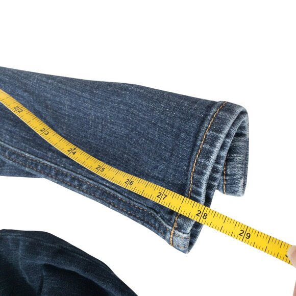 Bundle of Abercrombie Denim SZ 27 Light Wash and Dark Wash Jeans Skinny Leg Low - Picture 10 of 14